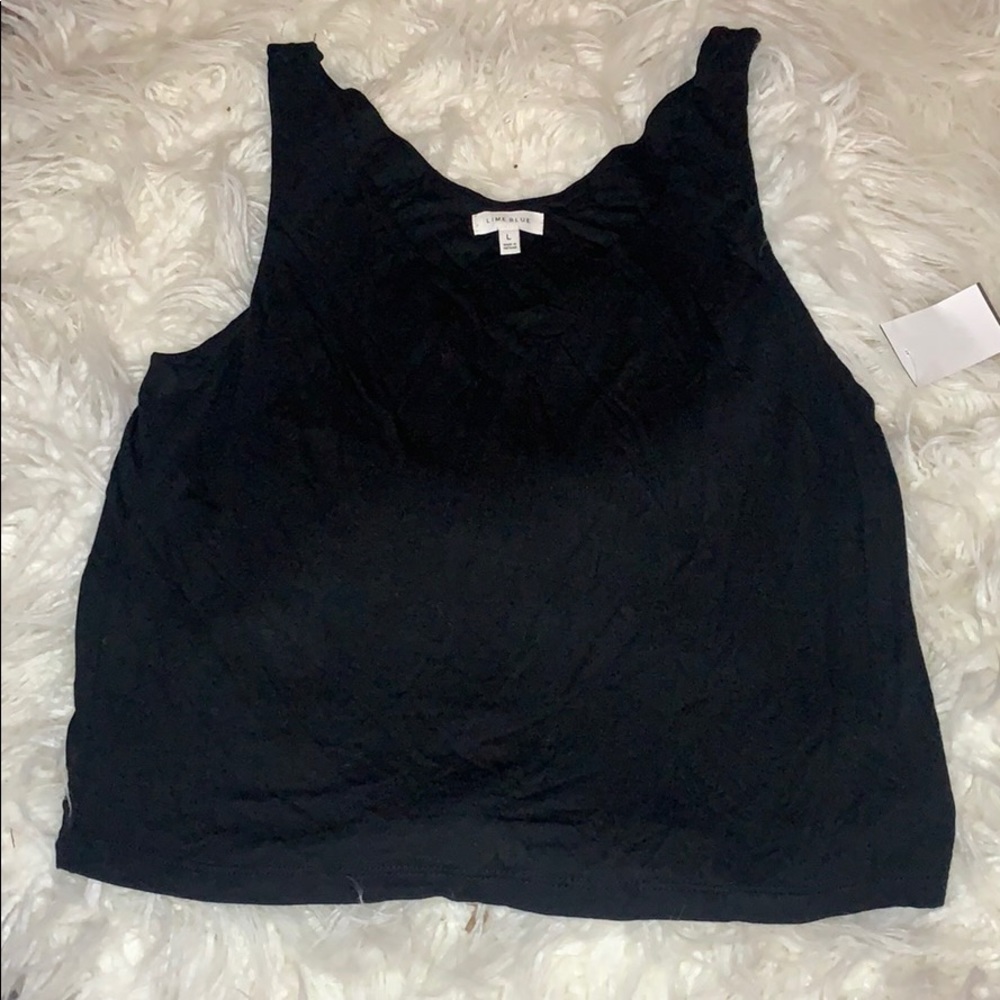 Black tank from Dry Goods
